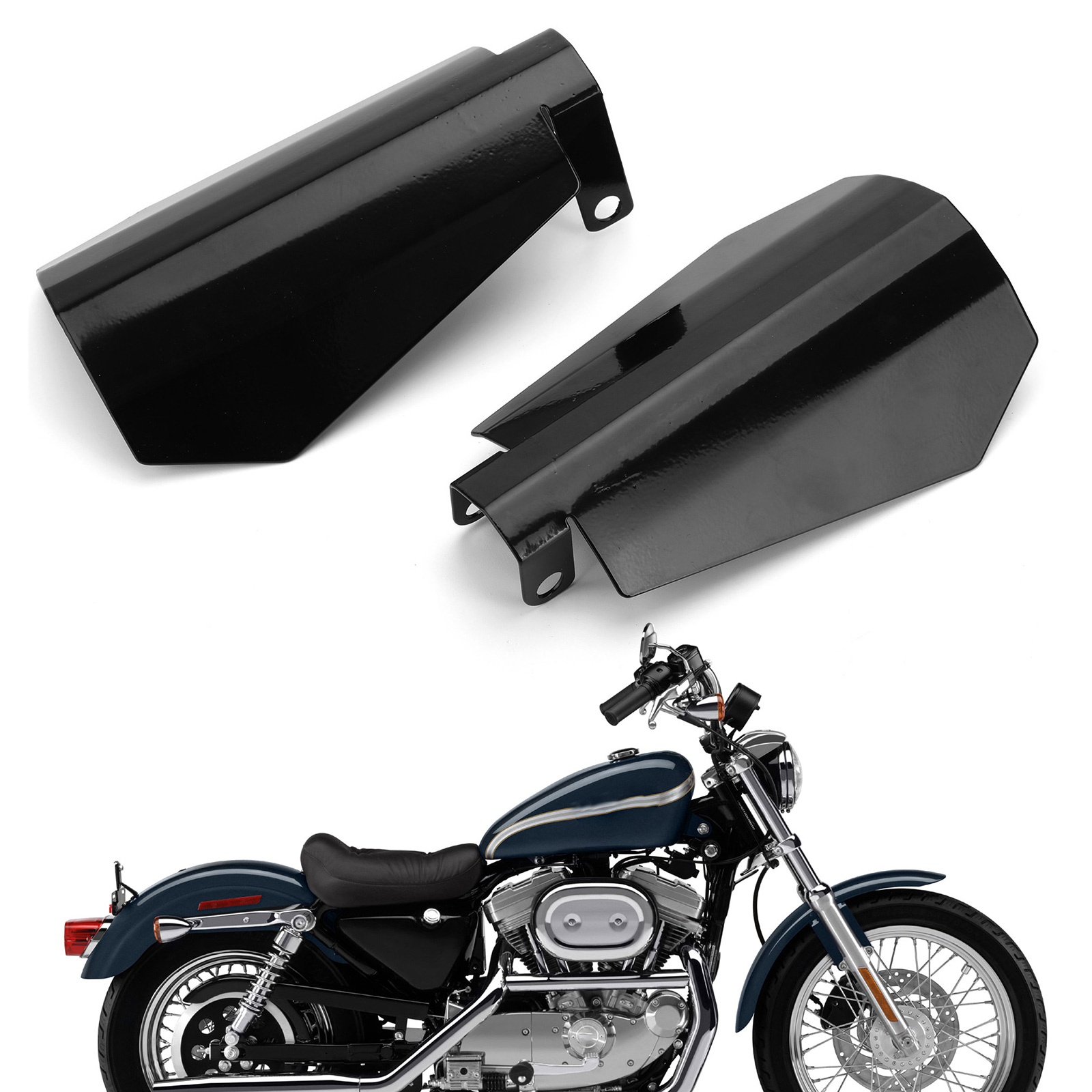 Harley Sportster XL 883 XL 1200 48 72 專用手把護弓 長款-極限超快感