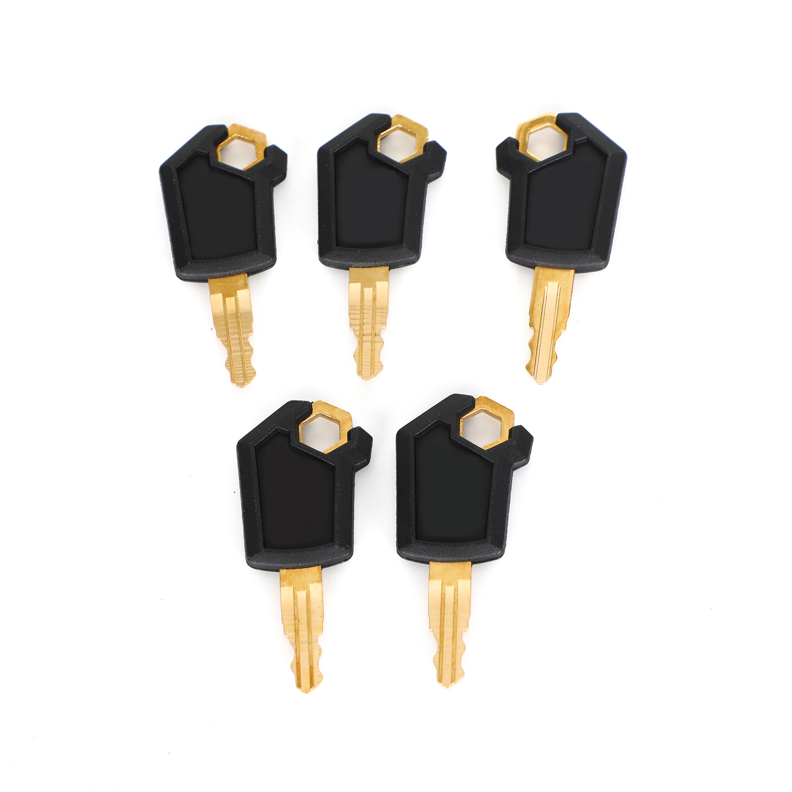 5 Master For Cat Keys Caterpillar Heavy Equipment Ignition Key 5P8500 In Use on Excavator