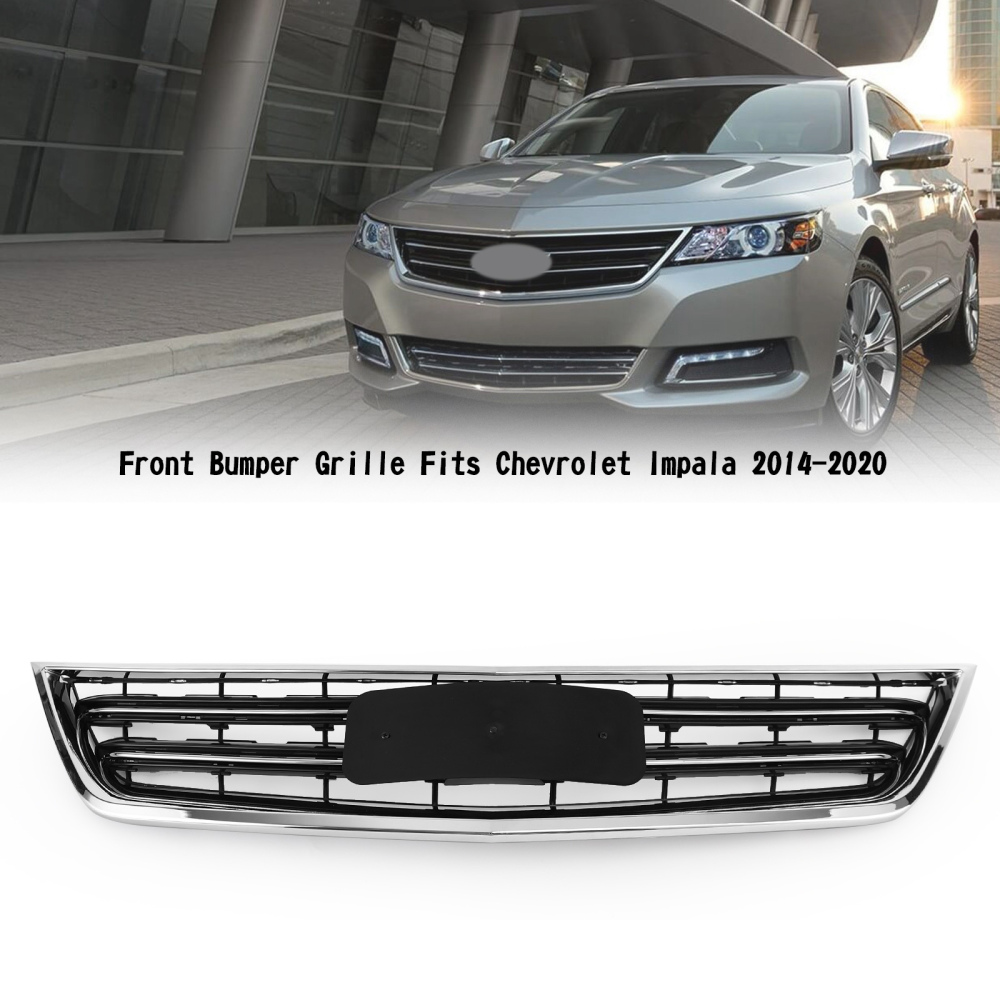 Chevrolet Impala Sedan 2014-2020 電鍍款水箱罩（無字標）-極限超快感
