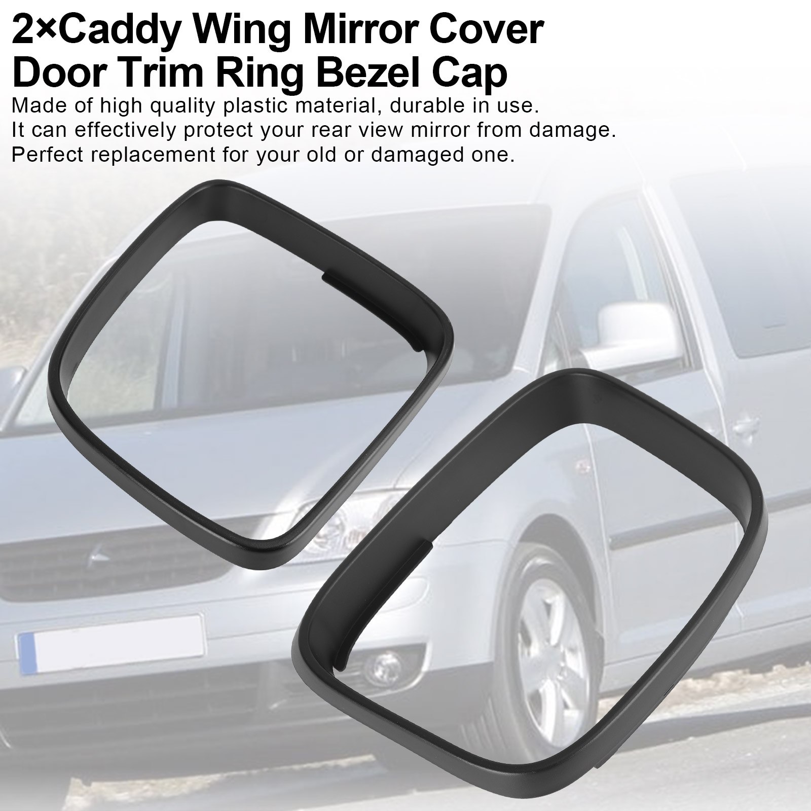 VW Transporter T5 後照鏡鏡框 左右一對