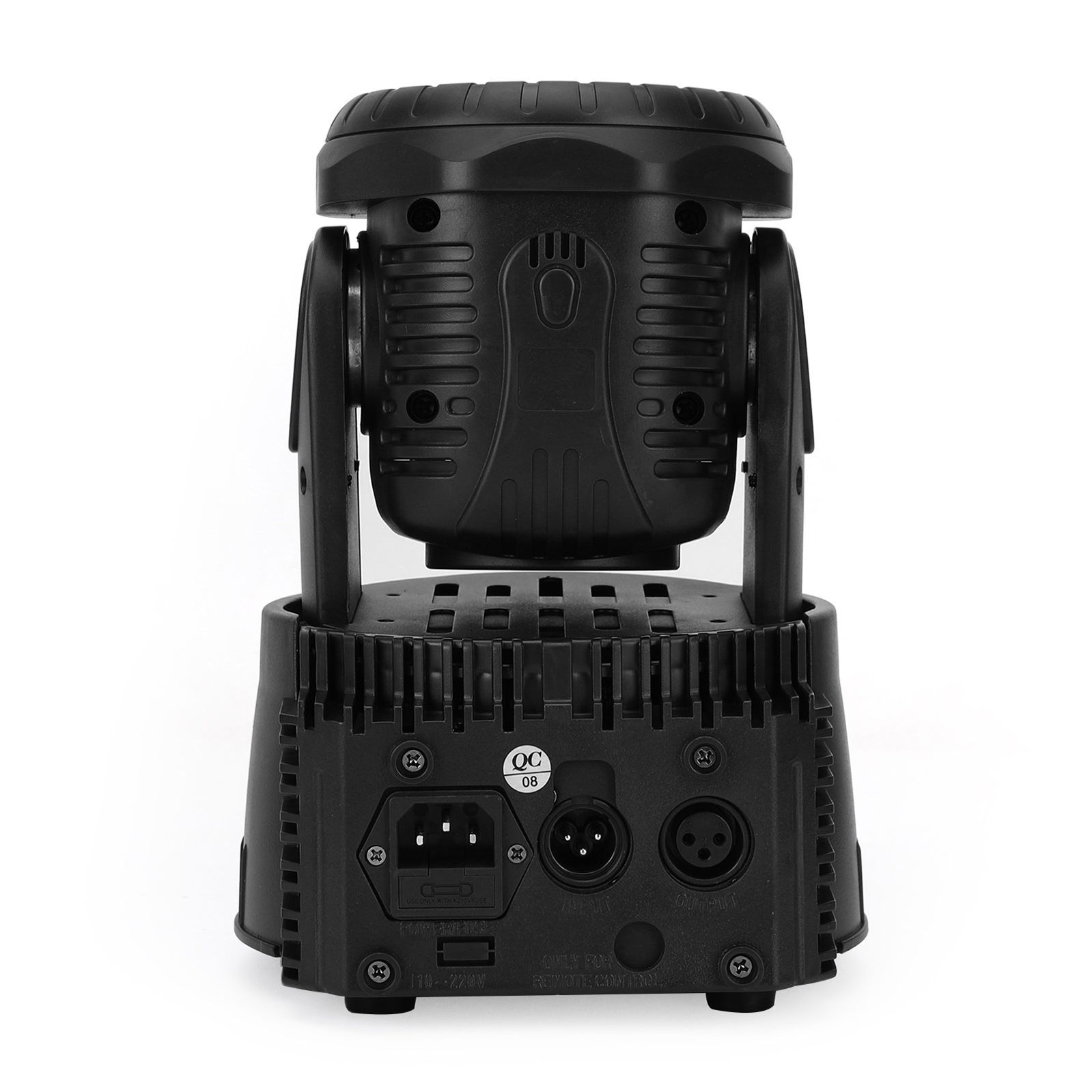 2Pcs 7x10W RGBW 4-in-1 Moving Head Stage Light in Action for Weddings and Dance Halls