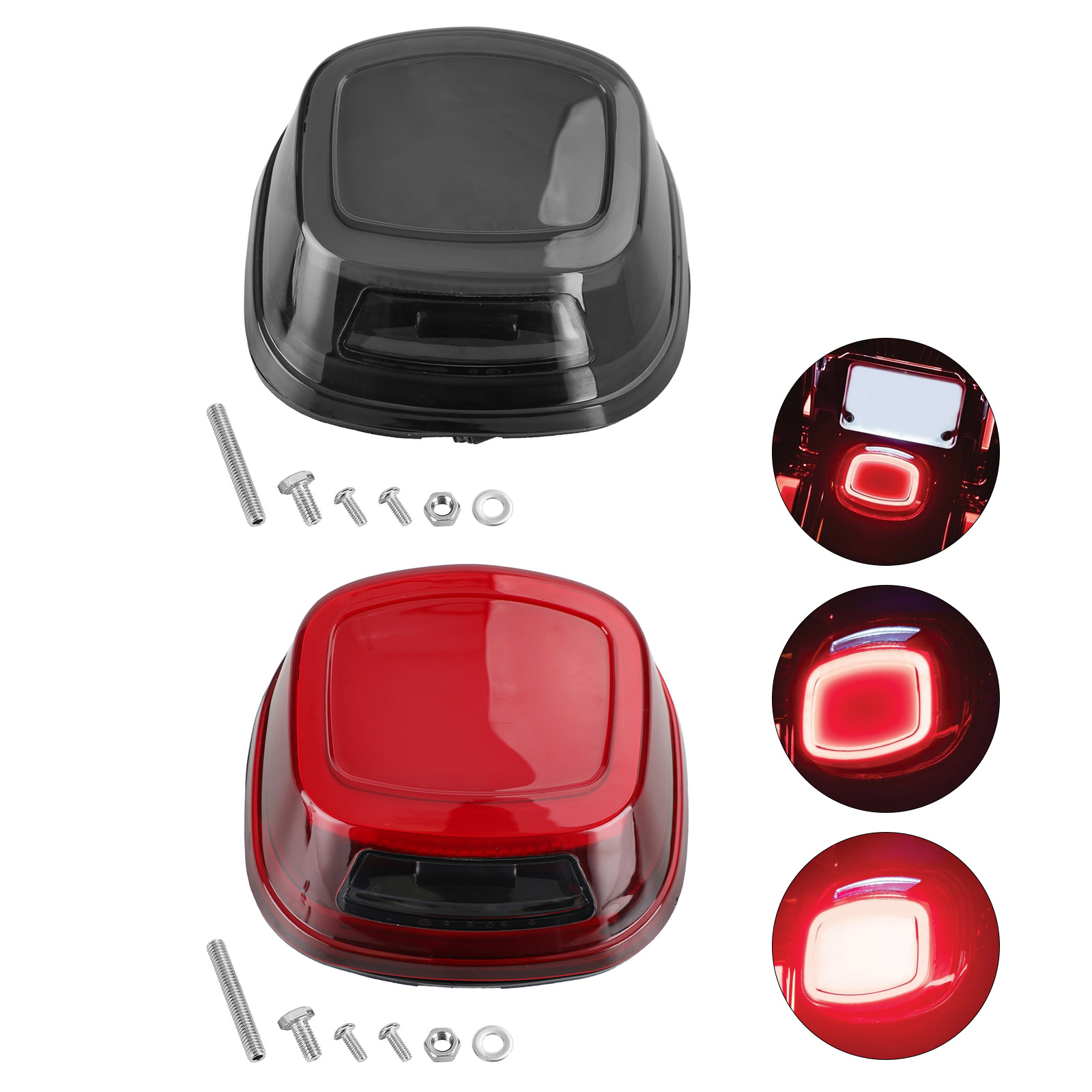 Touring Softail Dyna Sportster 99-Up LED後尾燈-極限超快感