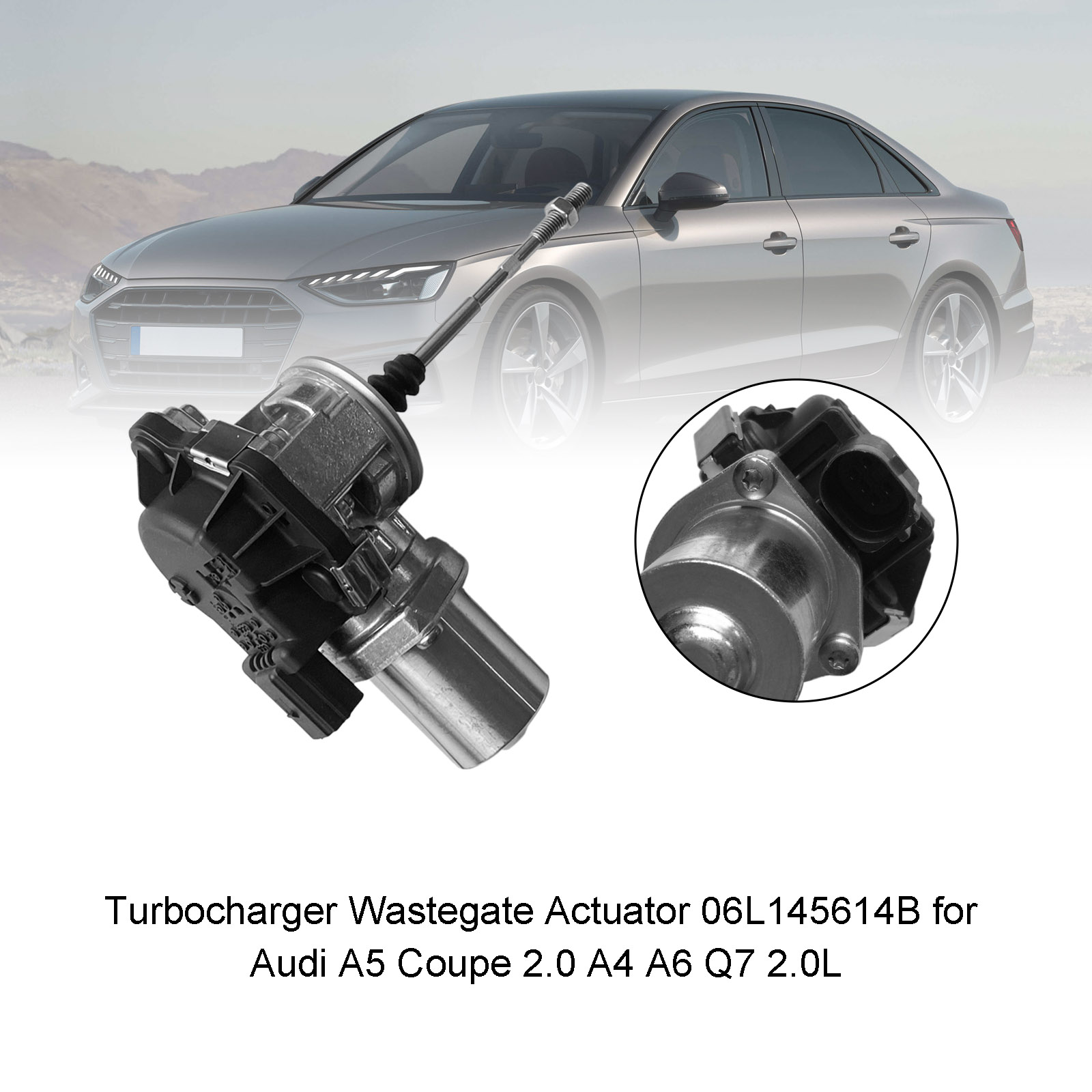 Audi A5 Coupe 2.0 A4 A6 Q7 2.0L 06L145614B 渦輪增壓控制器-極限超快感