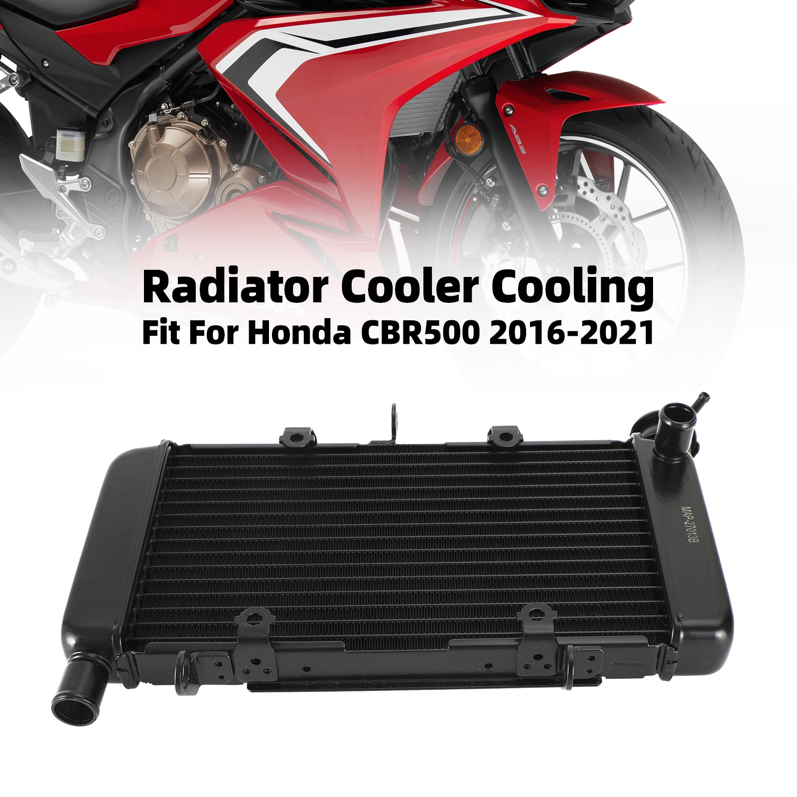 Honda CBR500 2016-2021 專用水箱散熱器-極限超快感