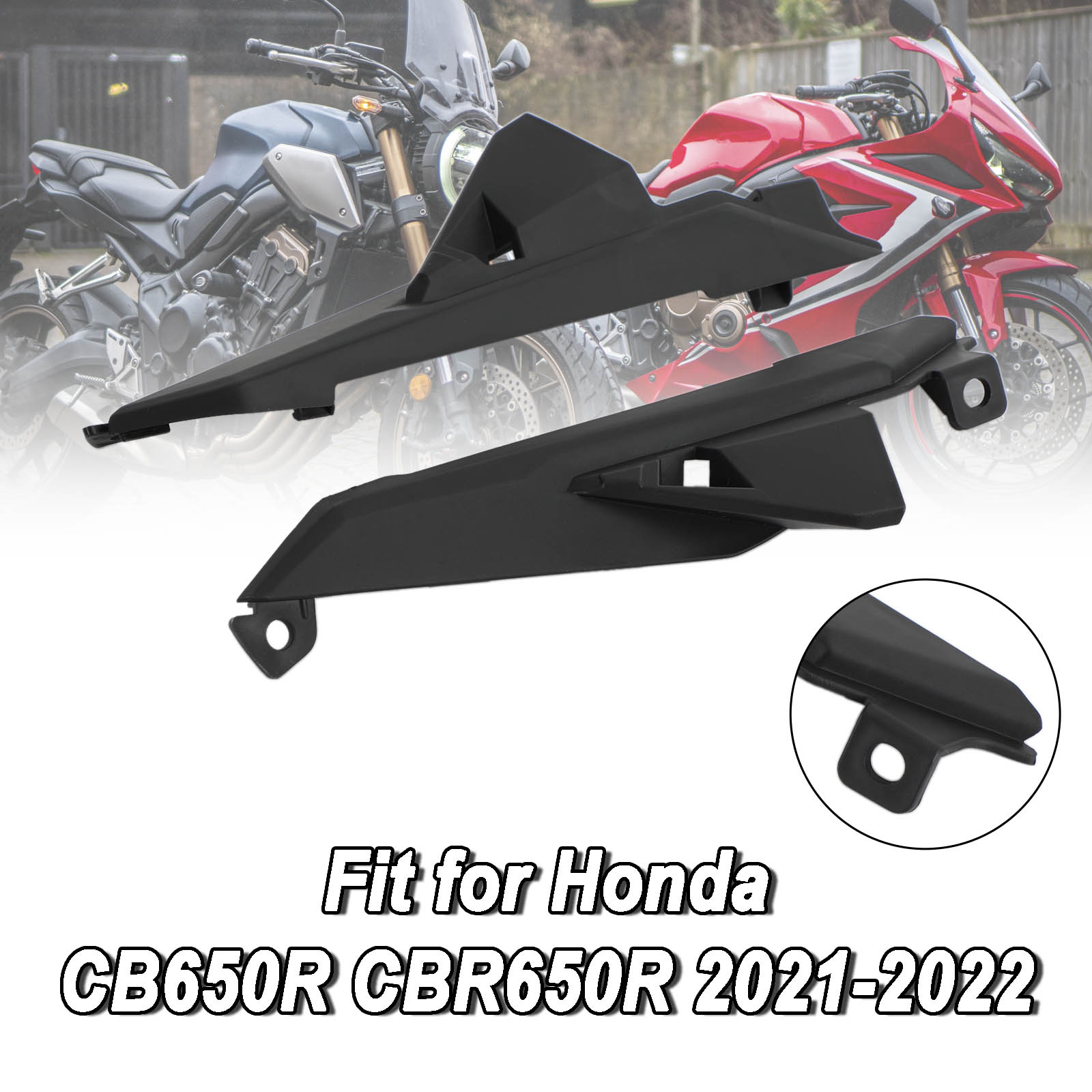 Honda CB650R CBR650R 21-22 左右邊後尾板上板-極限超快感
