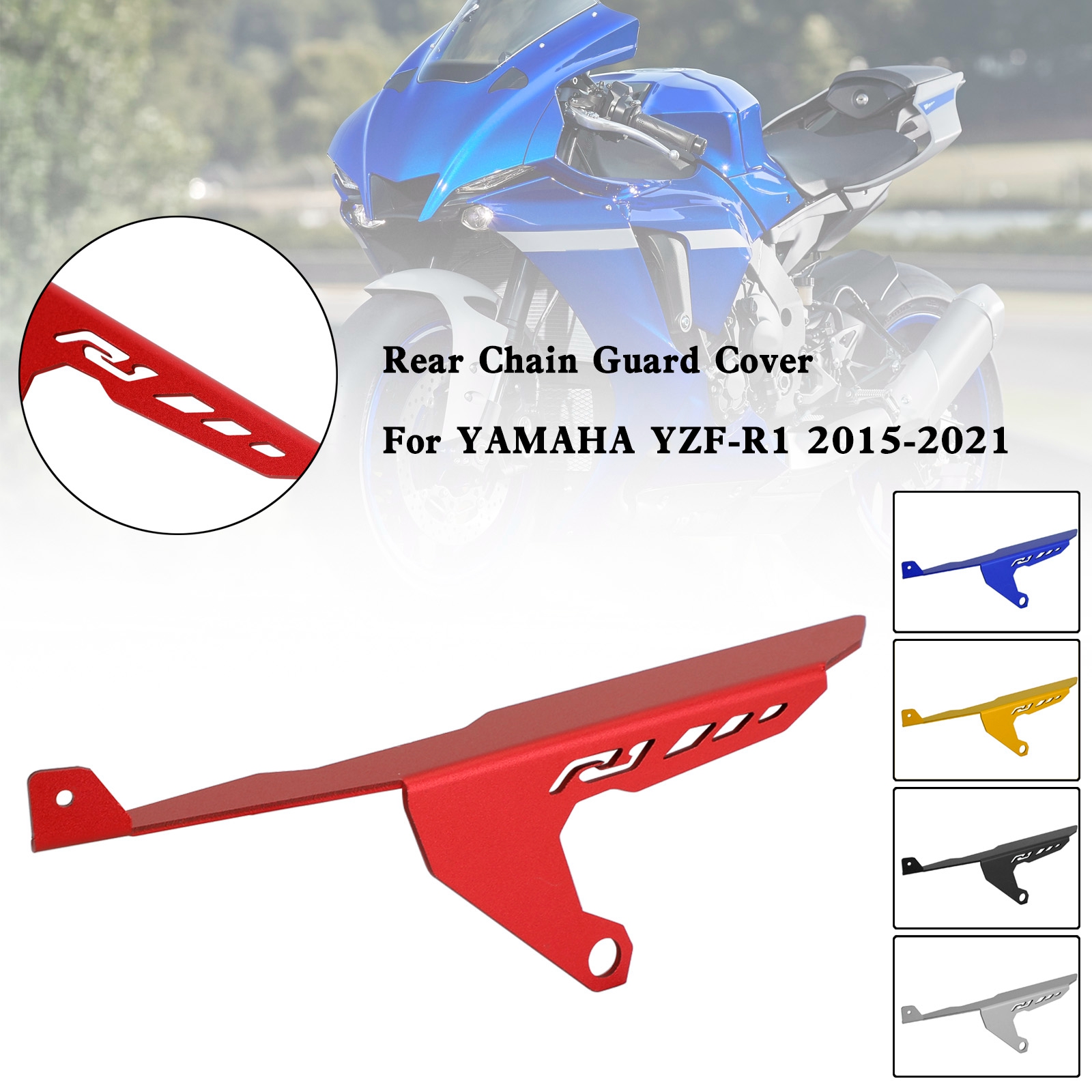 Yamaha YZF R1 R1M R1S 2015-2021 鏈條蓋-極限超快感
