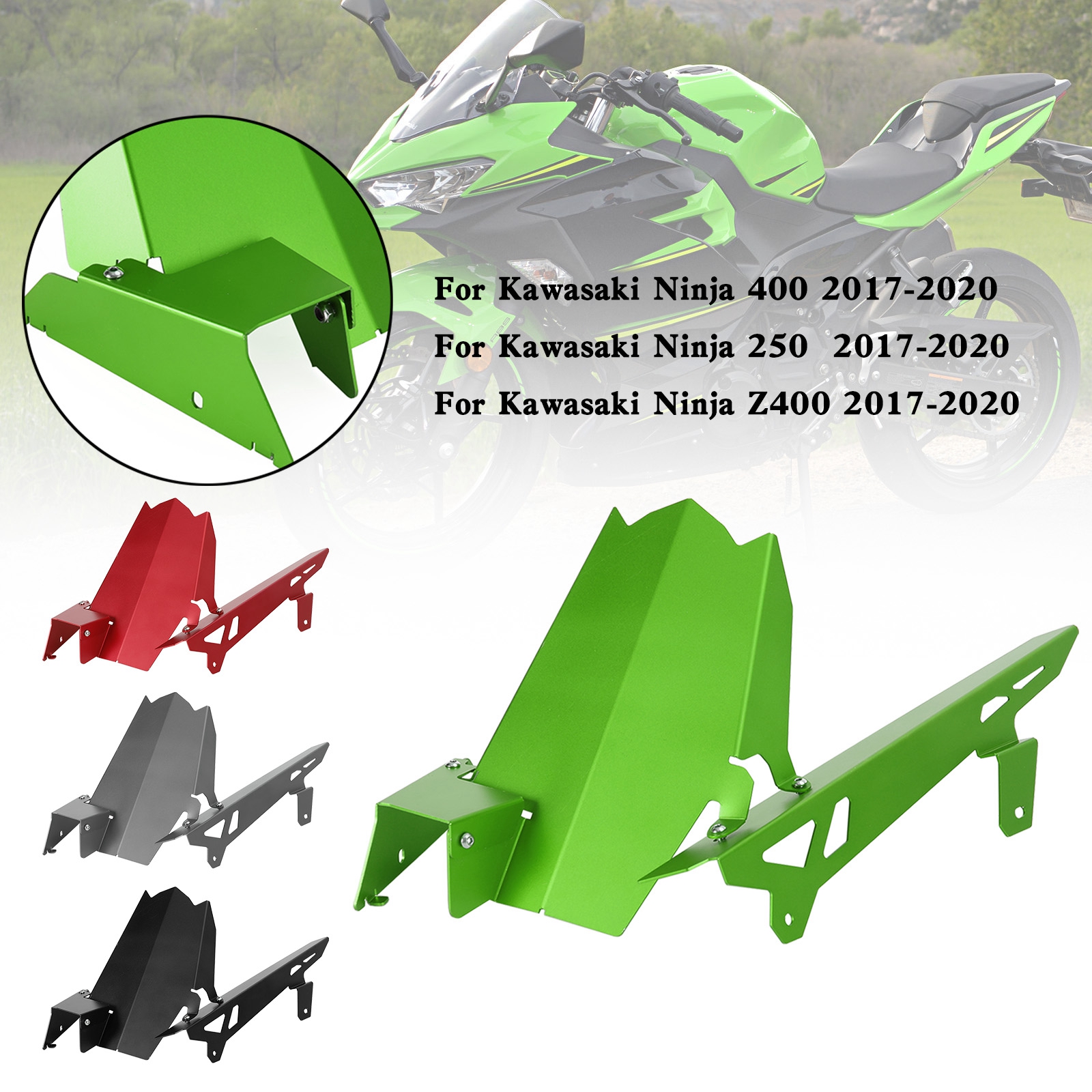 Kawasaki Ninja 400/250 Z400 2017-2020 鏈條蓋-極限超快感