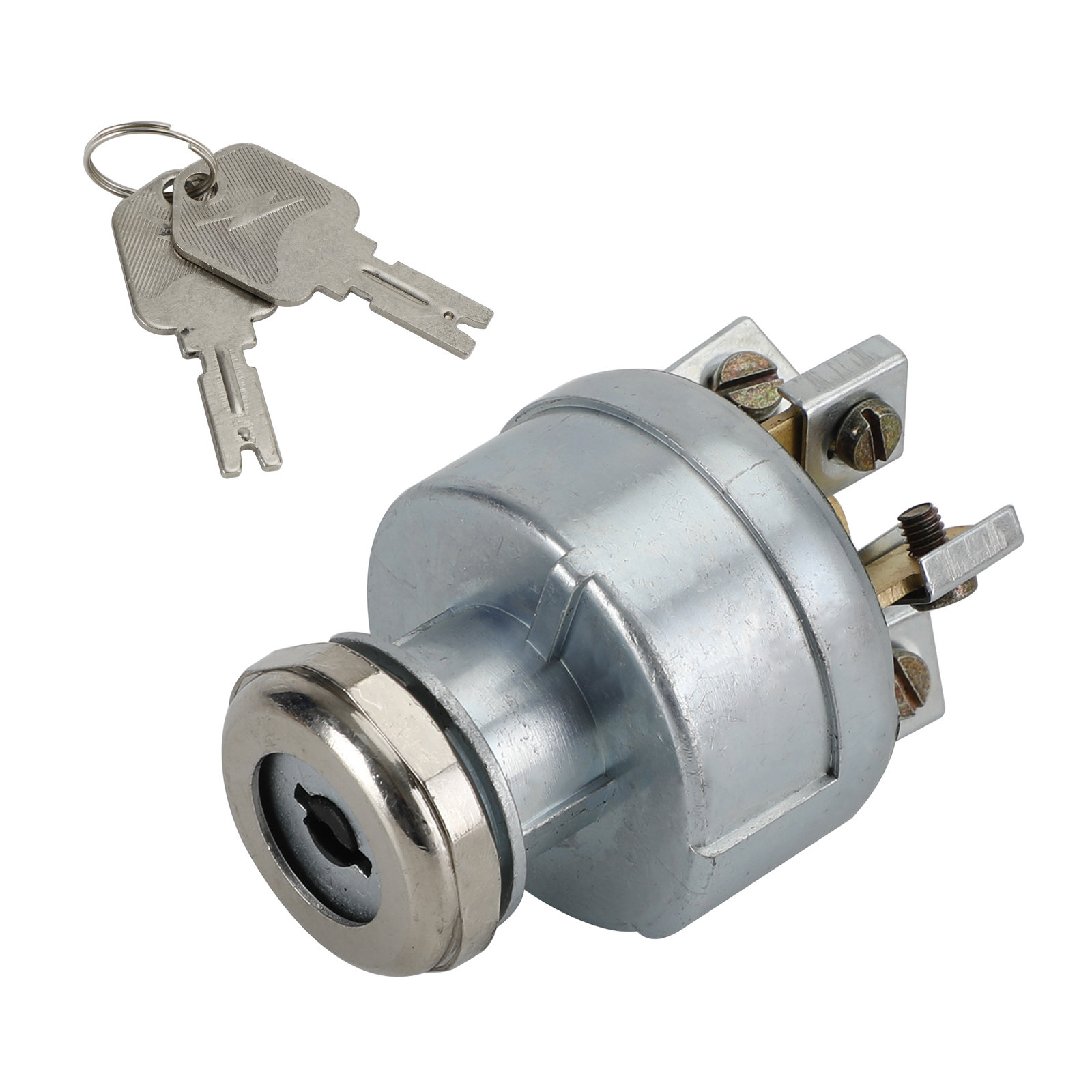 Ignition Switch Fit For Clark Forklift 1723186 2339413 272041 7004210 With 2Keys Full Package
