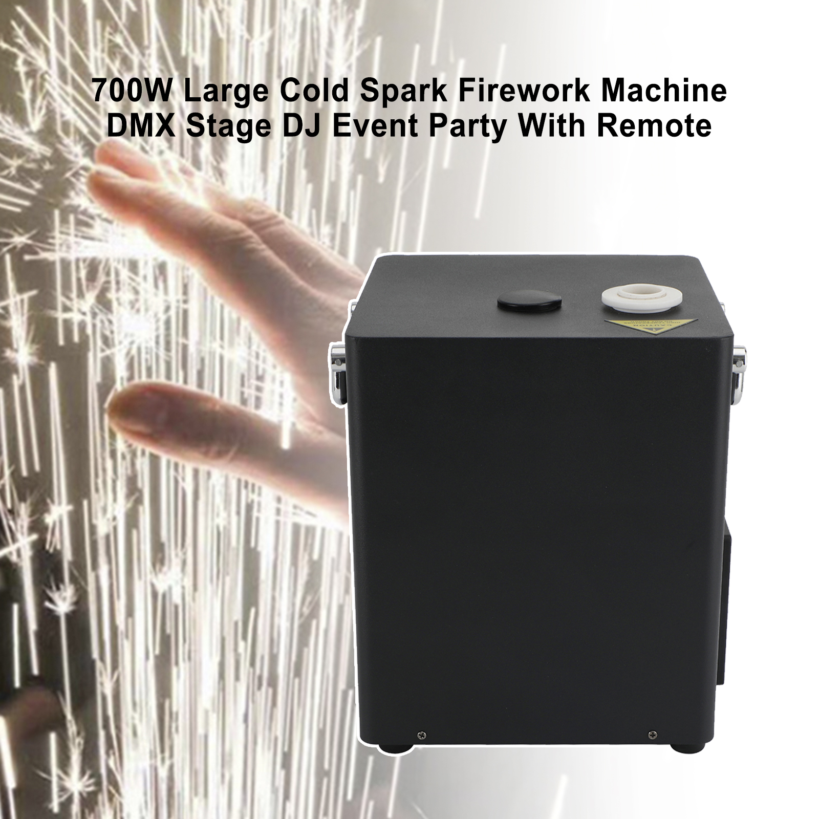700W Cold Spark Machine DMX with Remote for Stage Firework Effect