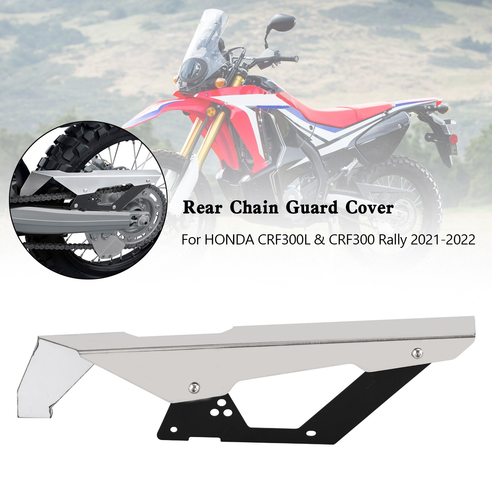 HONDA CRF300L LA Rally ND16 2021-2022 鏈條蓋