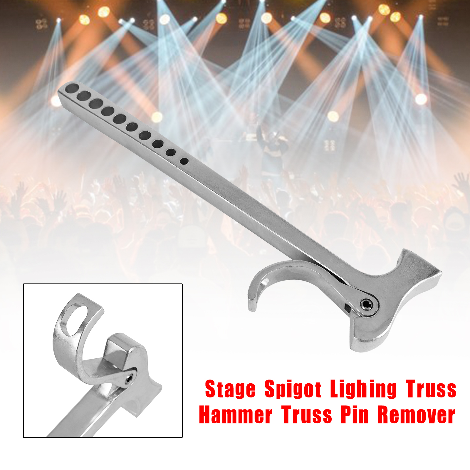 Truss Pin Remover Tool 2-in-1 Hammer for Stage Lighting Global F34 Truss Assembly