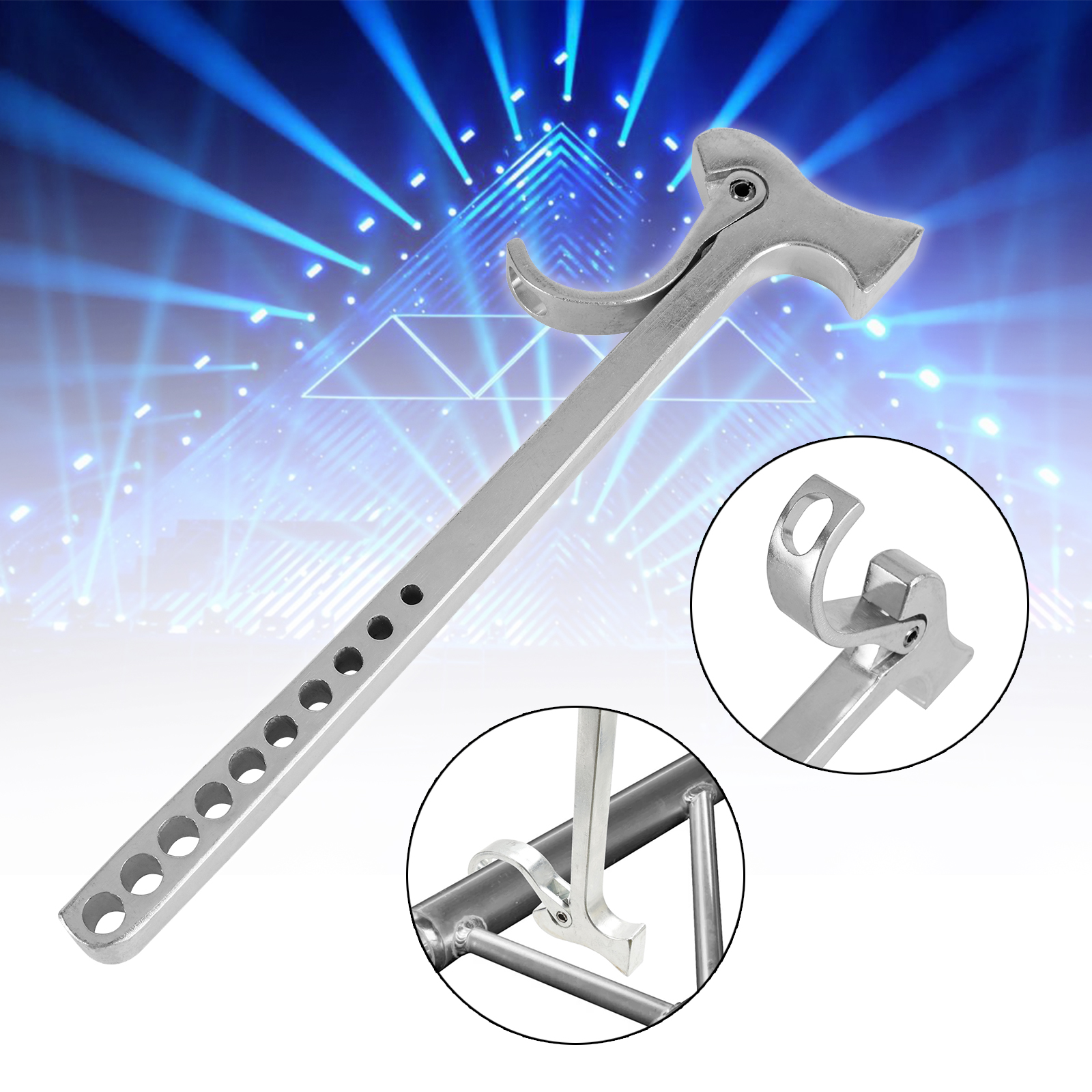 Aluminum Truss Pin Claw Hammer Tool for Quiet Pin Removal and Nail Tapping