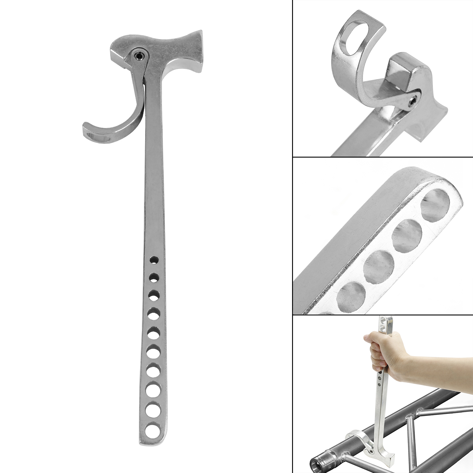 Truss Hammer Pin Remover Tool in Action for Concert Stage and Event Rigging