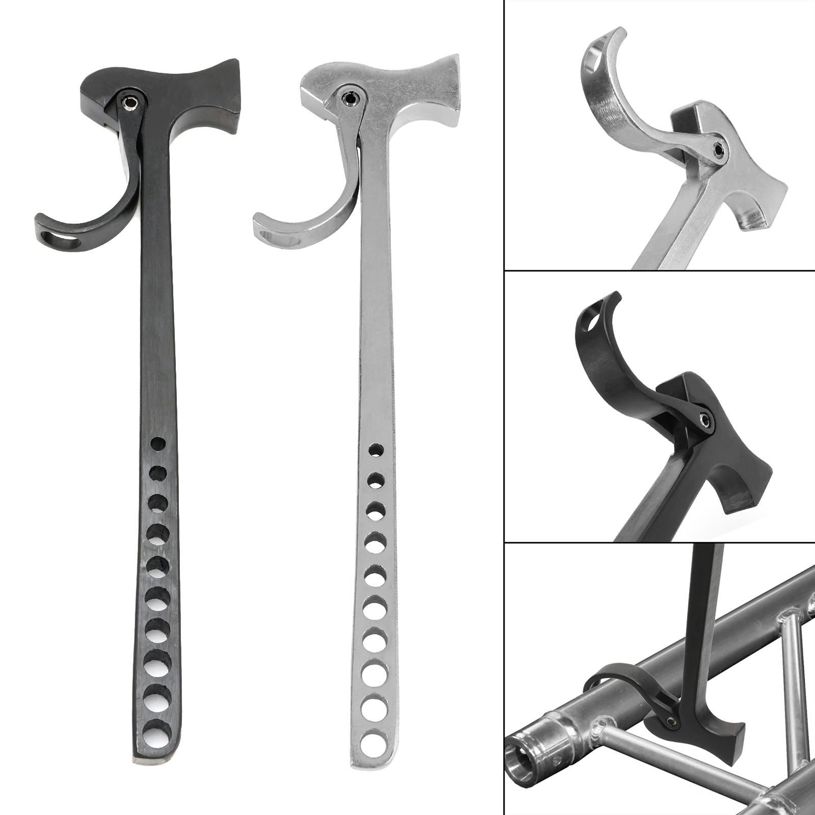Stage Aluminum Spigot Lighting Truss Hammer Pin Remover Silver and Black for Global F34 Truss