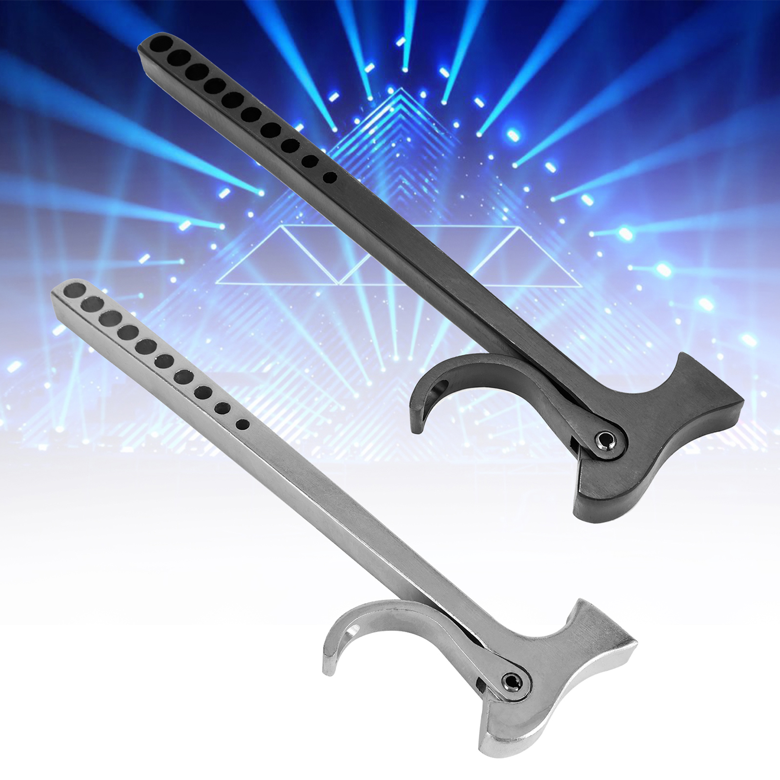Silver and Black Truss Pin Remover Hammer Tool for Global F34 Truss Assembly