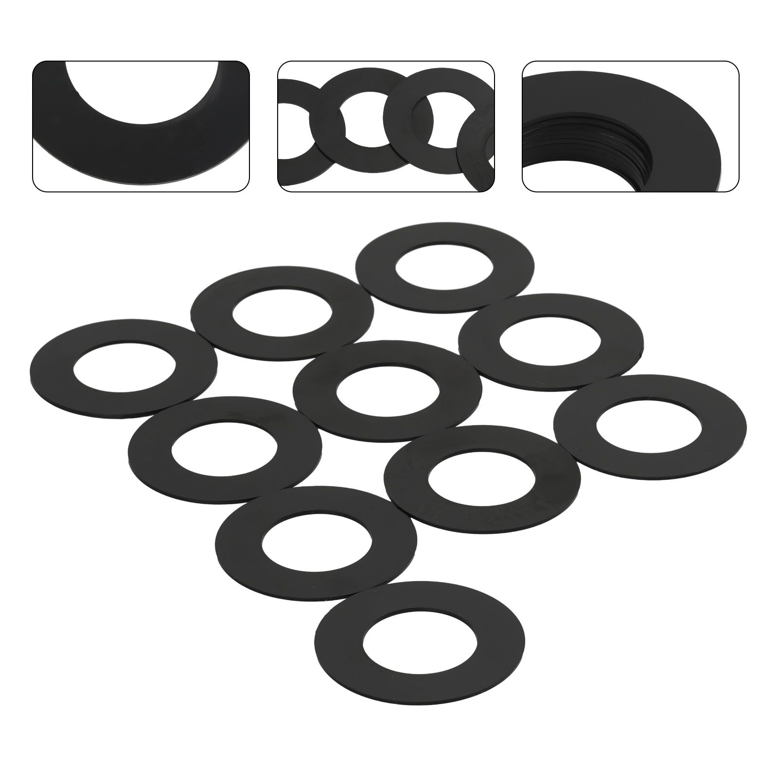 Bucket Pin Shim Kit 10PCS 45mm*1.5mm Thick for Excavators Bobcat Case CAT Daewoo Shims in Use