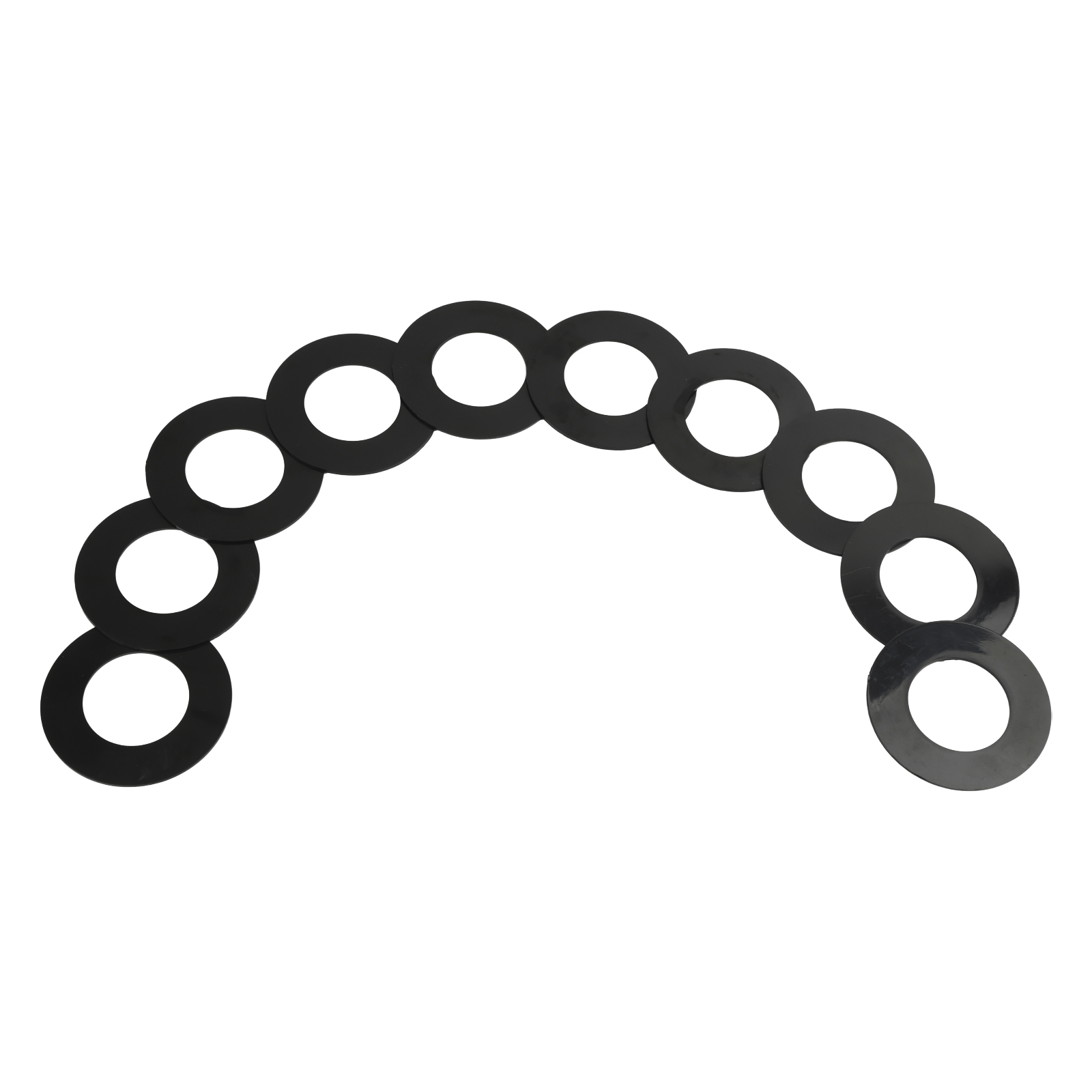 Bucket Pin Shim Kit 10PCS 45mm*1.5mm Thick for Excavators Bobcat Case CAT Daewoo Shims Stack