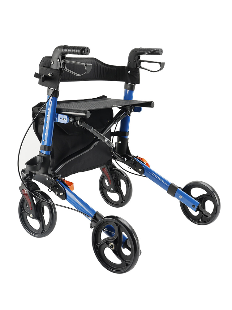 All Terrain Rollator Walker with Seat