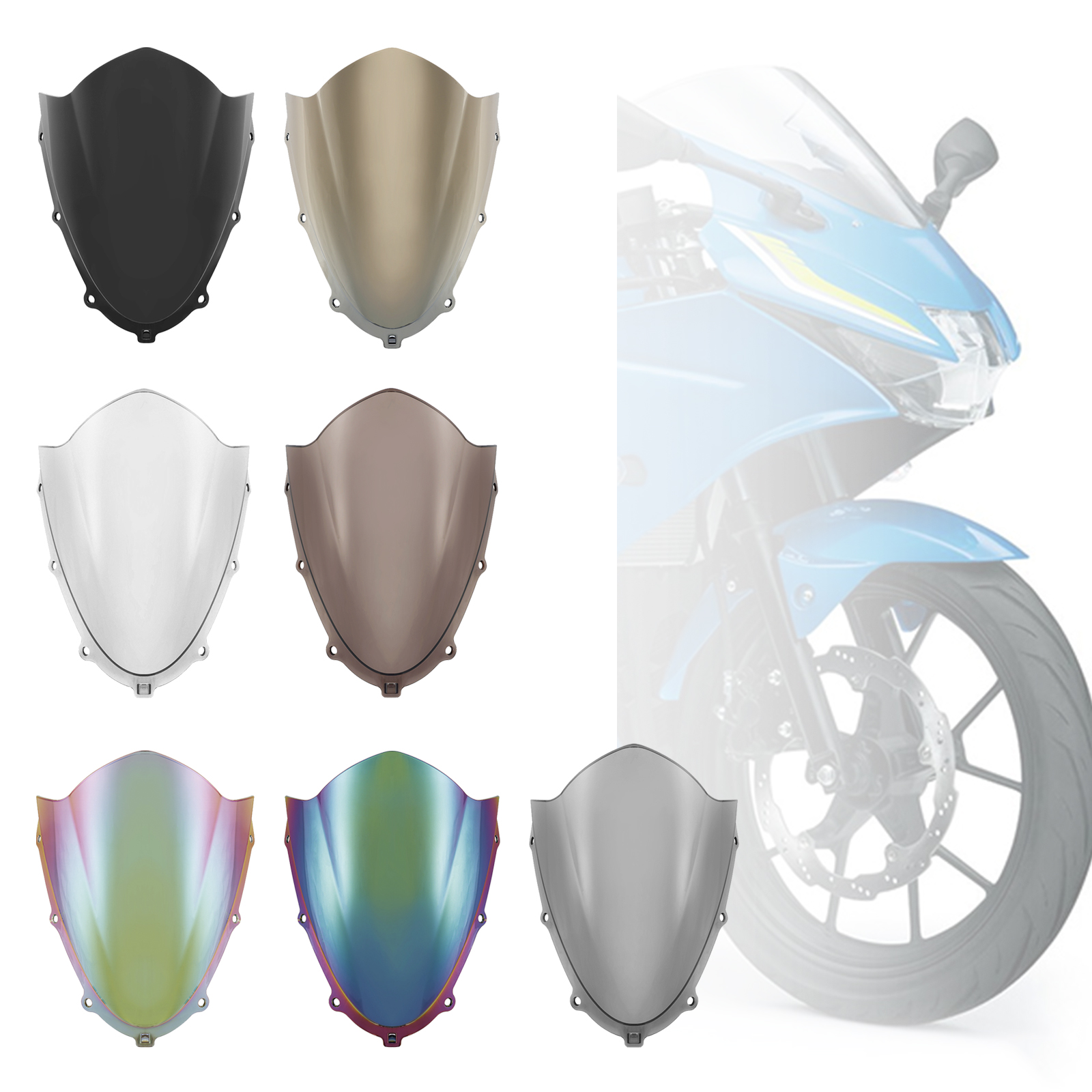 Suzuki GSXR125 GSXR150 2018-2022 專用抗壓風鏡