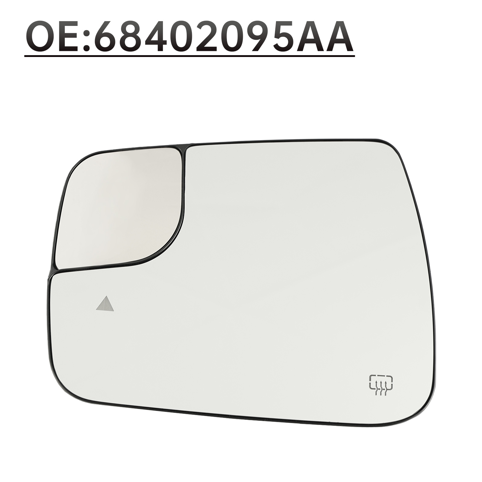 Dodge Ram 1500 2500 19-22 後照鏡 照後鏡鏡片 盲點偵測 加熱 左側 68402095AA