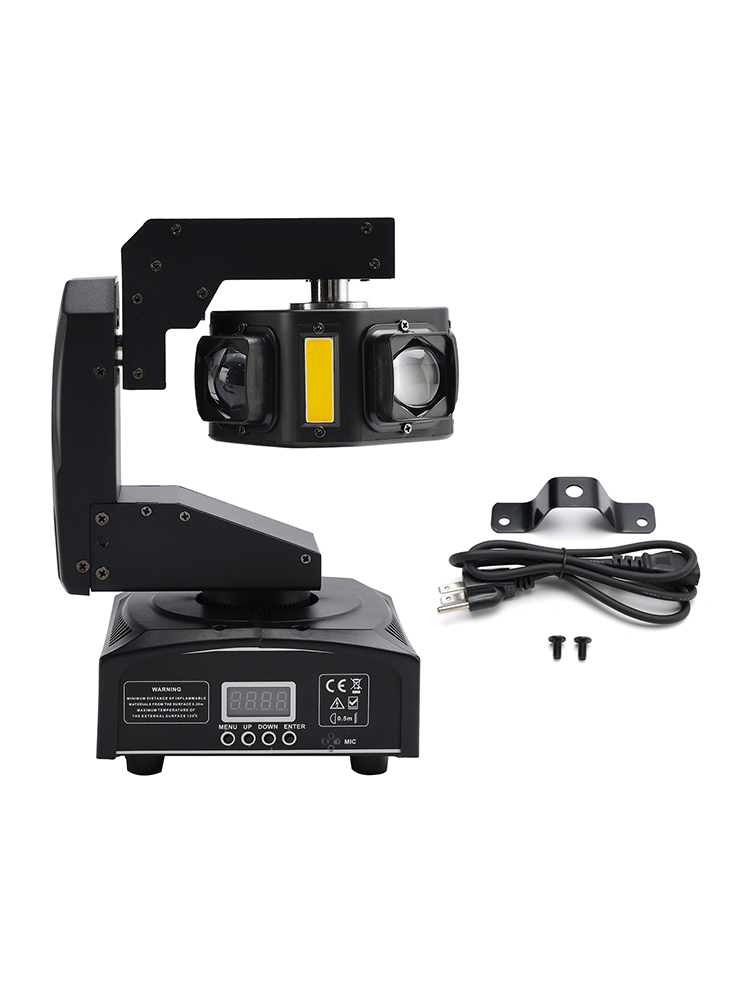 6LED Moving Head Light 3-Axis Beam Stage DMX Spot Disco Party Show Lighting in Action at Wedding