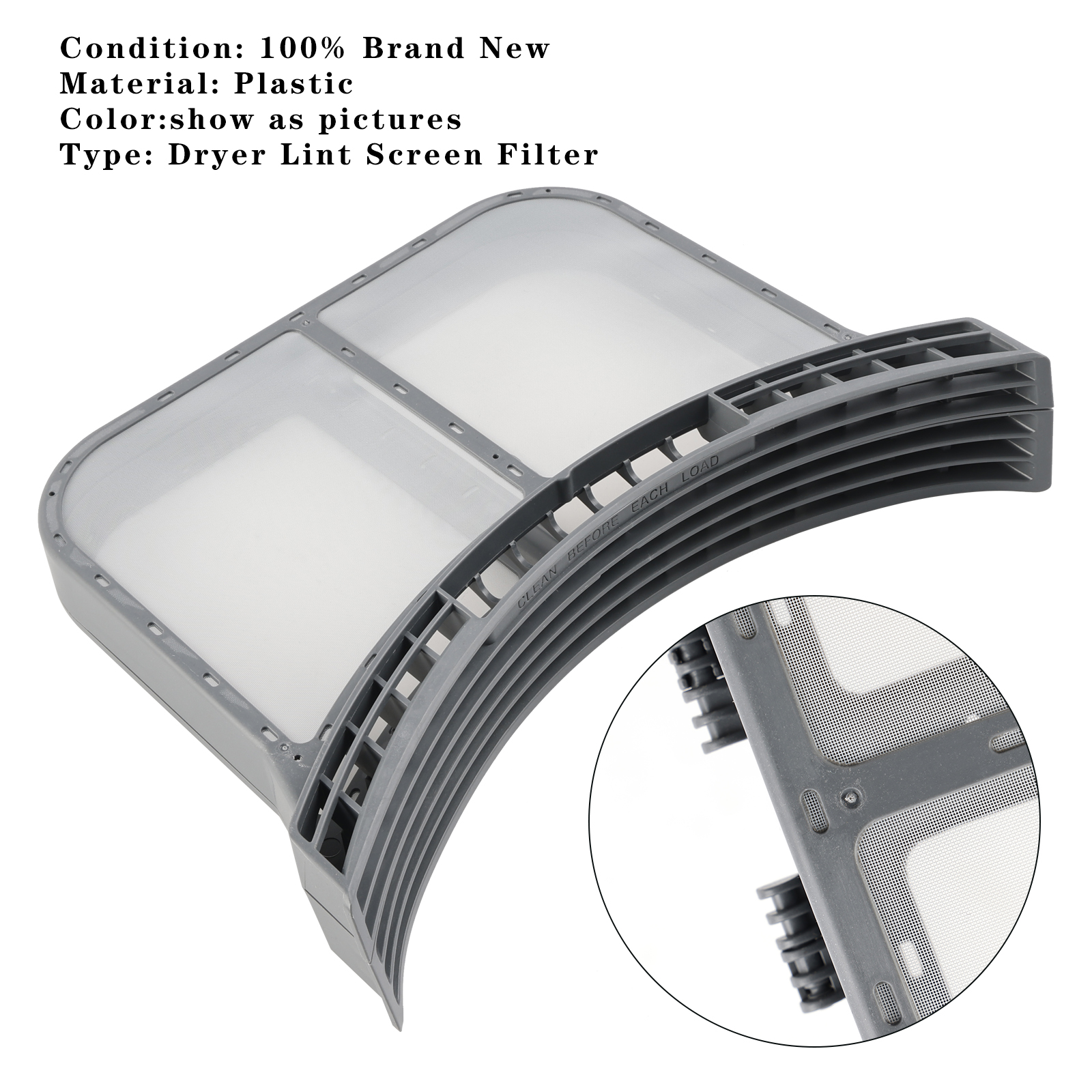 5304513574 Dryer Lint Screen Filter Trap Assembly Replacement For Electrolux Frigidaire Dryers Installation