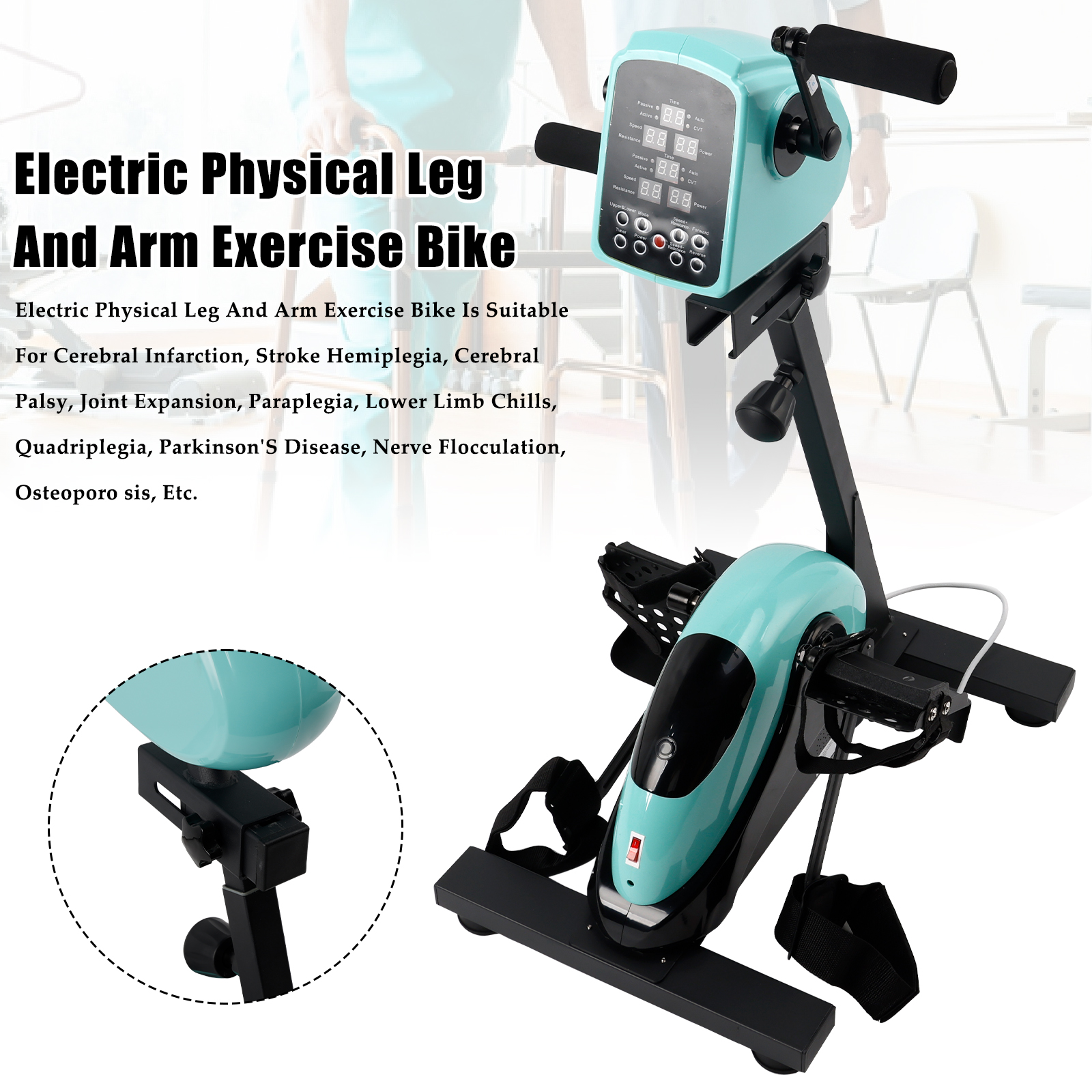 Electric Pedal Exerciser for Rehab