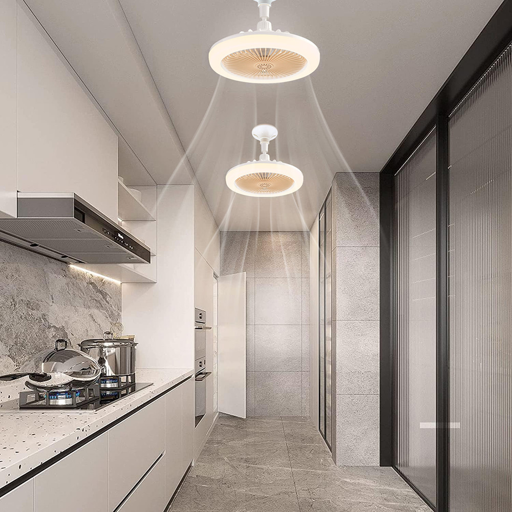 Lampe Ventilateur Plafond Jaune