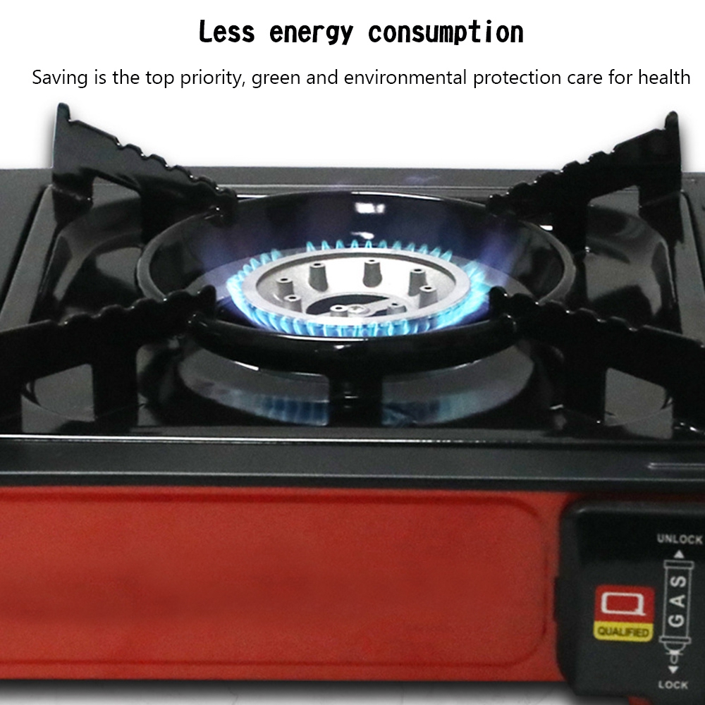 Portable Butane LPG Dual Purpose Gas Camping Stove Adjustable Flame and Ignition