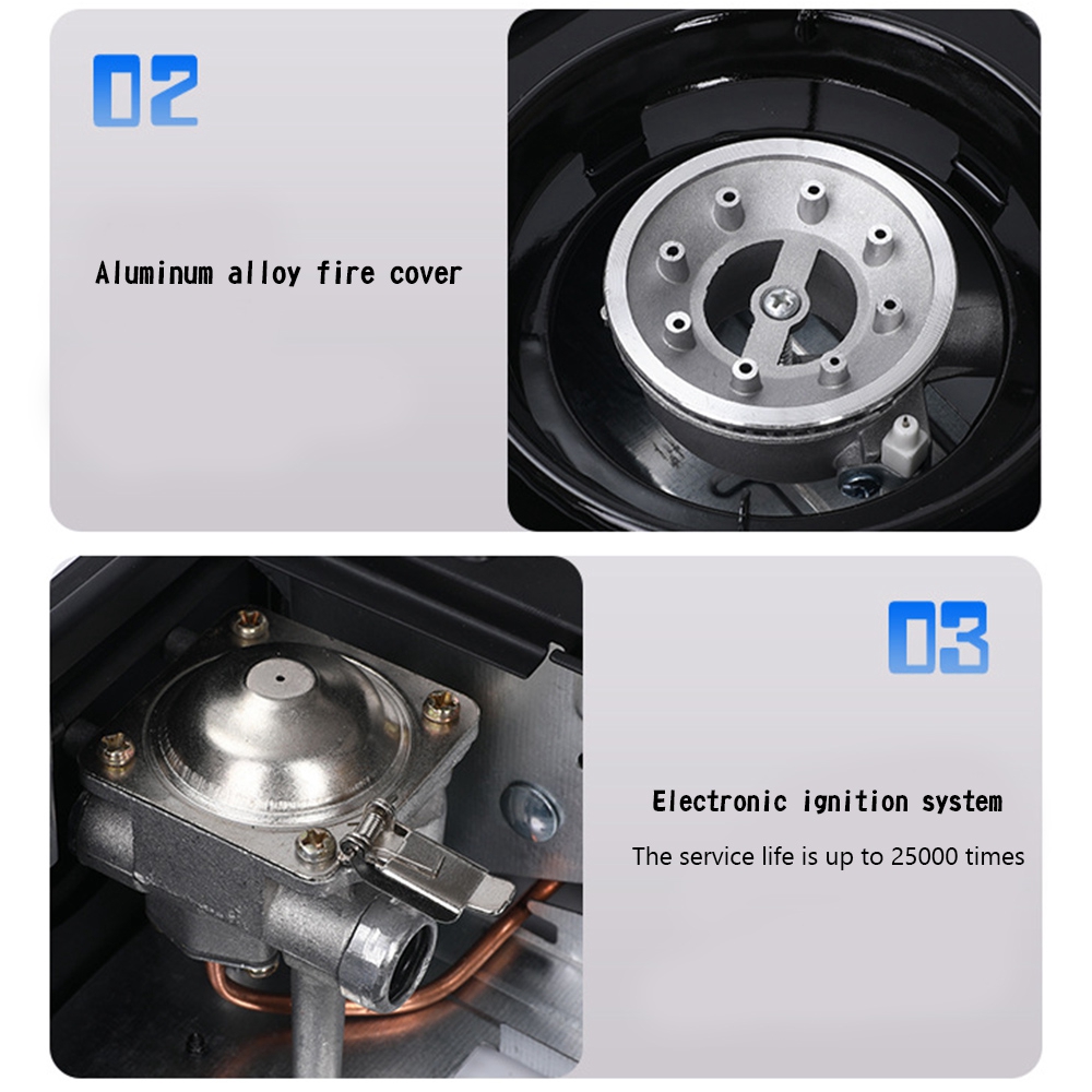 Dual Purpose Burner Gas Stove Safety Features and Usage for Fishing and Boating