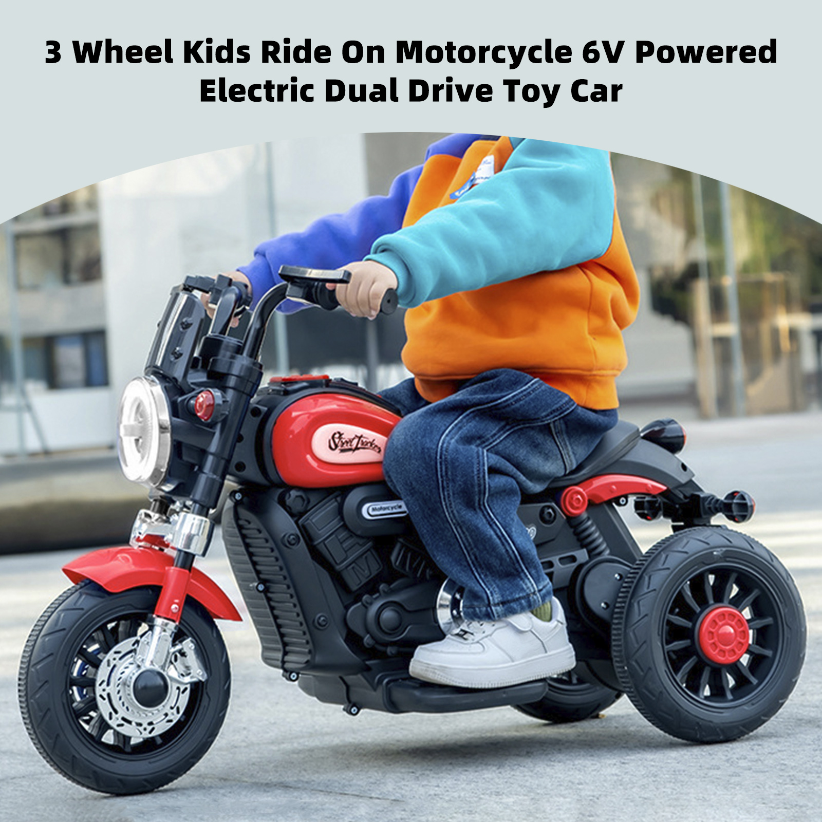 3-wheel kids motorcycle