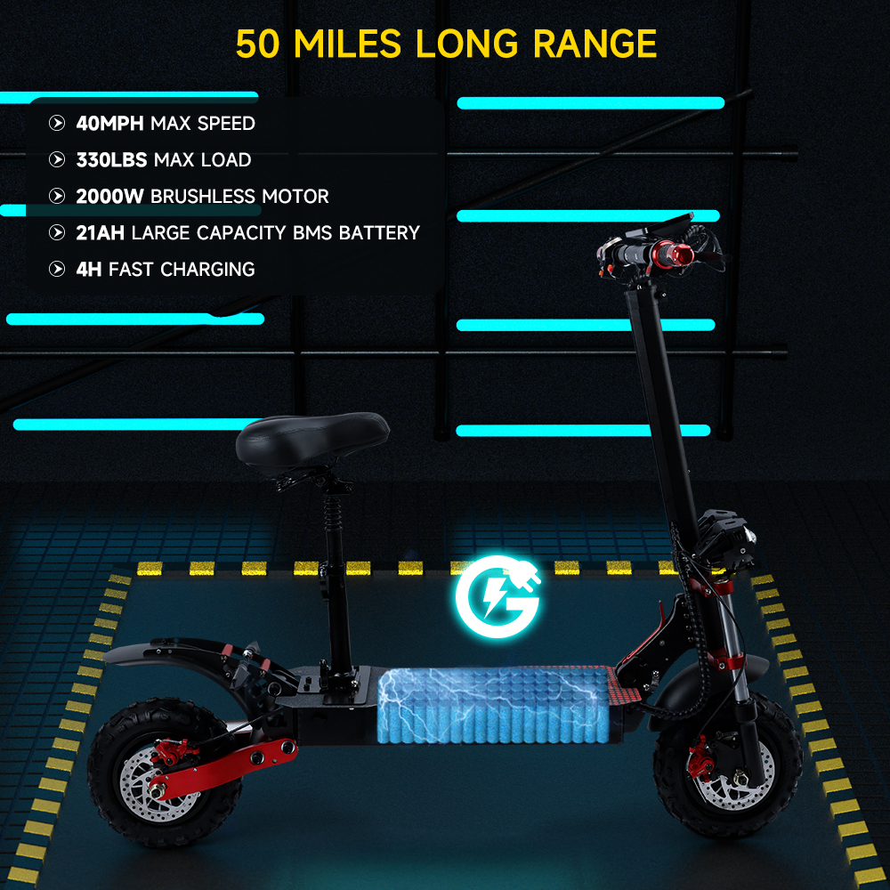 MotorGenic Electric Scooter in Action on Urban and Off-Road Terrain