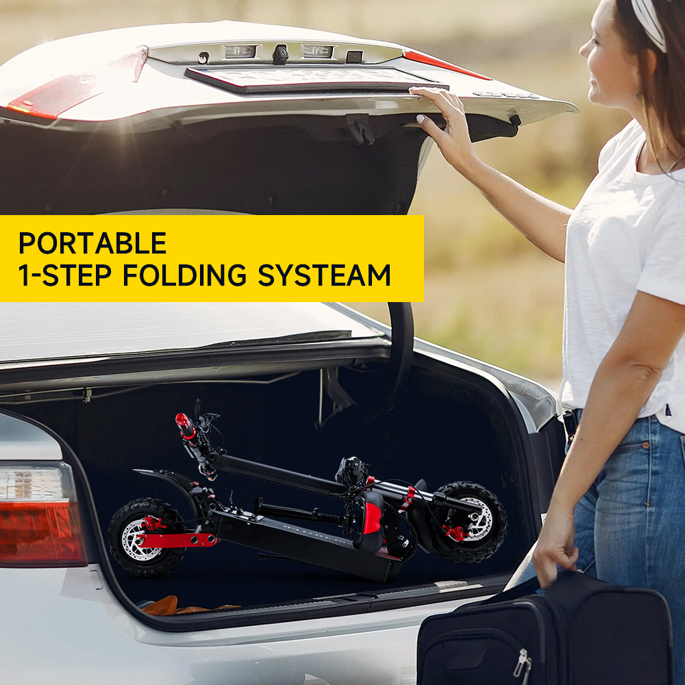 MotorGenic 2000W Electric Scooter Full Package with Charger and Accessories