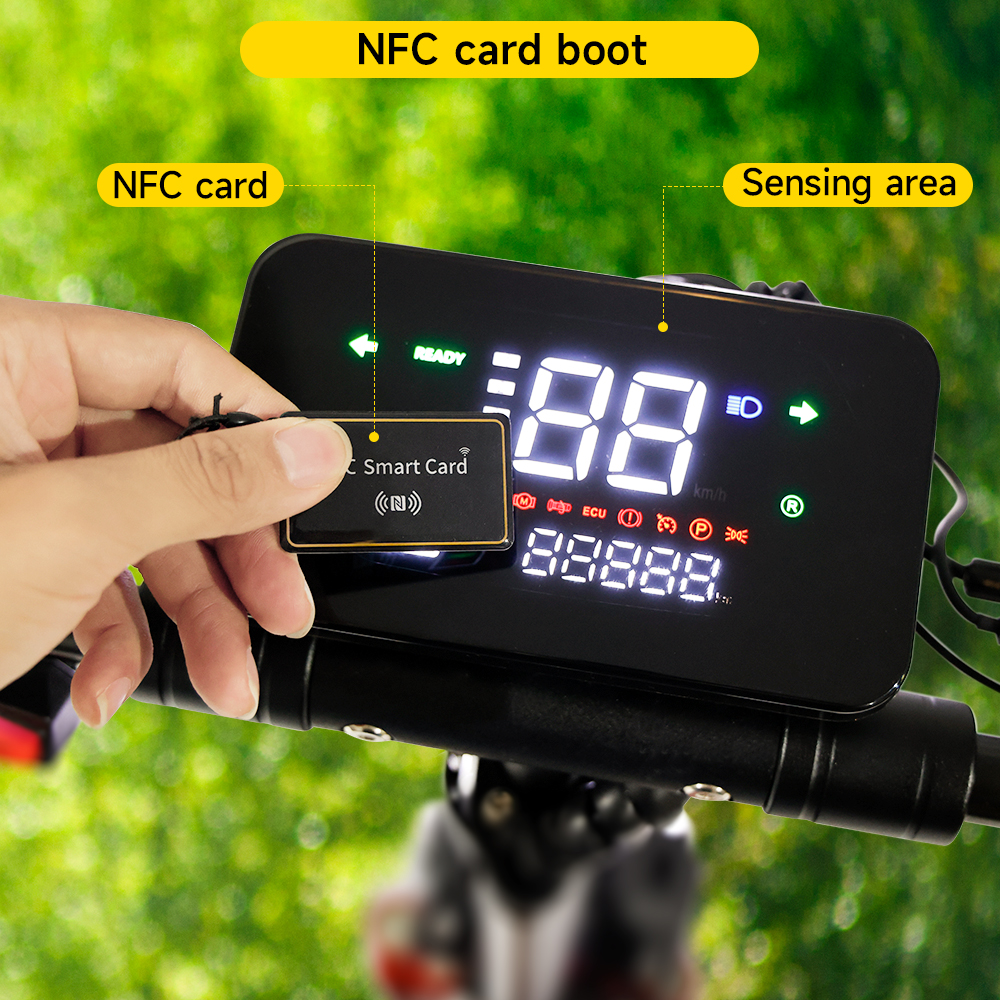 MotorGenic Unisex 2000W Dual Motor Electric Scooter with 48V 21Ah Battery for Adults 40MPH Top Speed